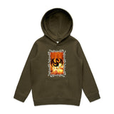 Volcanic Dragon AS Colour Youth Supply Hood Ogo Merch
