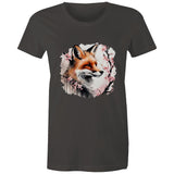 Fox and Tree AS Colour - Women's Maple Tee Ogo Merch