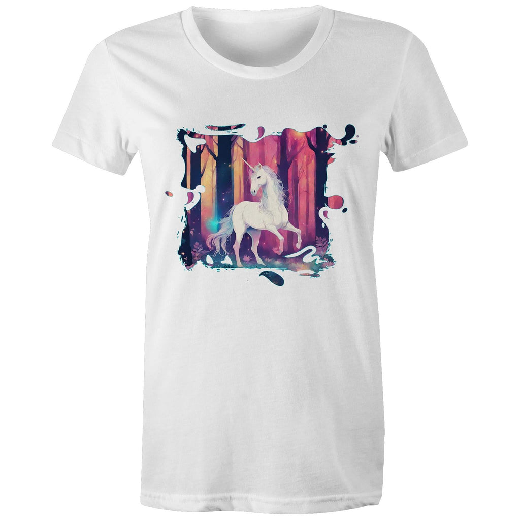 Unicorn AS Colour - Women's Maple Tee Ogo Merch