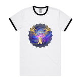 Gold Eagle AS Colour Staple Ringer Tee Ogo Merch