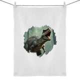T Rex 50% Linen 50% Cotton Tea Towel