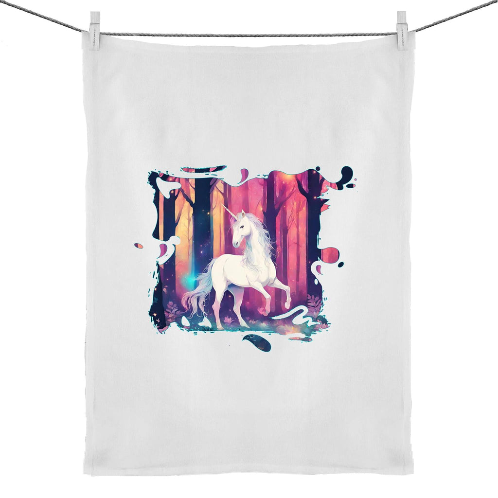 Unicorn 50% Linen 50% Cotton Tea Towel Ogo Merch