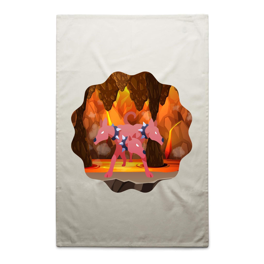 Lava Cerberus AS Colour Tea Towel Ogo Merch