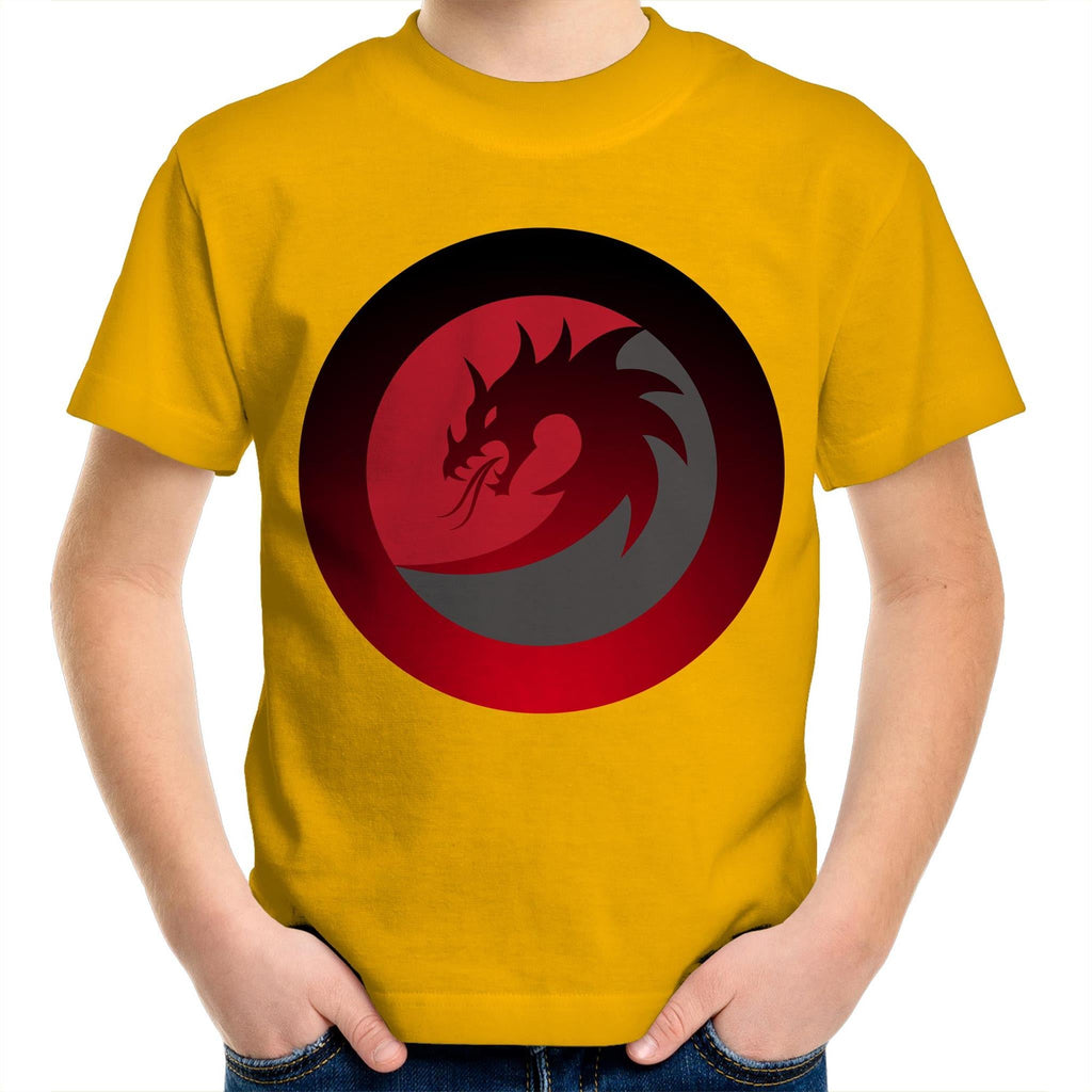 Dragon Shadow AS Colour Kids Youth TShirt Ogo Merch