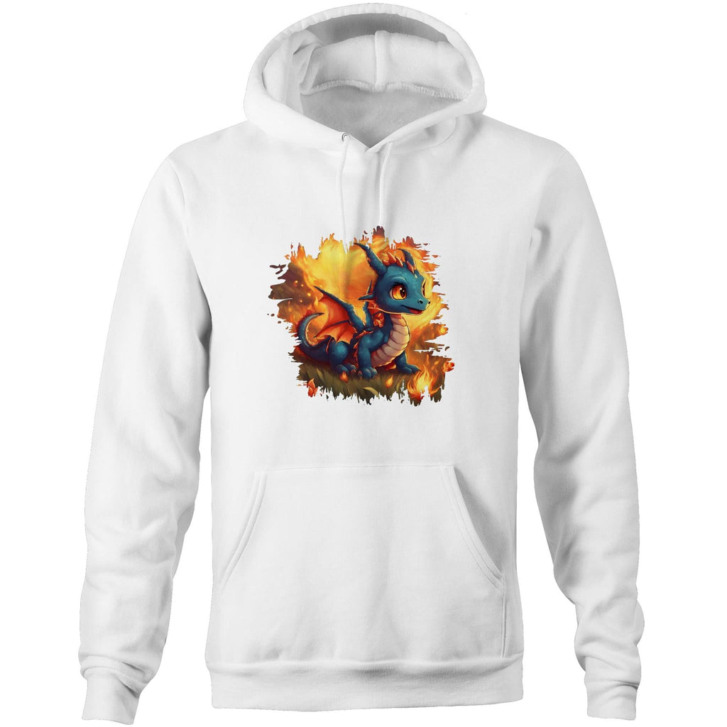Baby Dragon AS Colour Stencil Pocket Hoodie Sweatshirt Ogo Merch