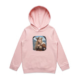 Viking Girl AS Colour - Youth Supply Hood Ogo Merch
