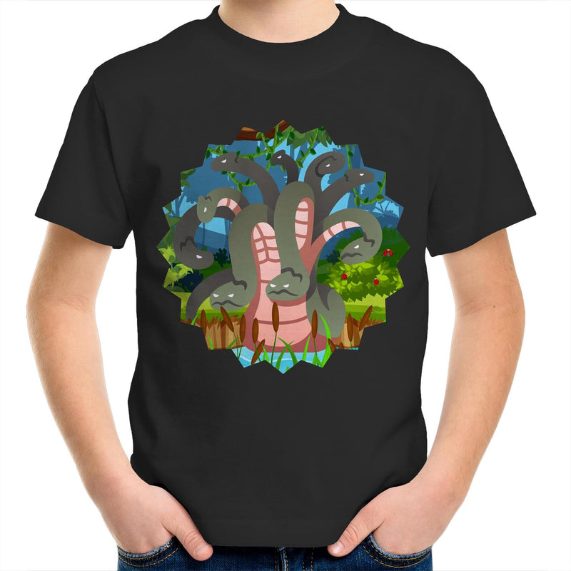Swamp Hydra AS Colour Kids Youth TShirt Ogo Merch