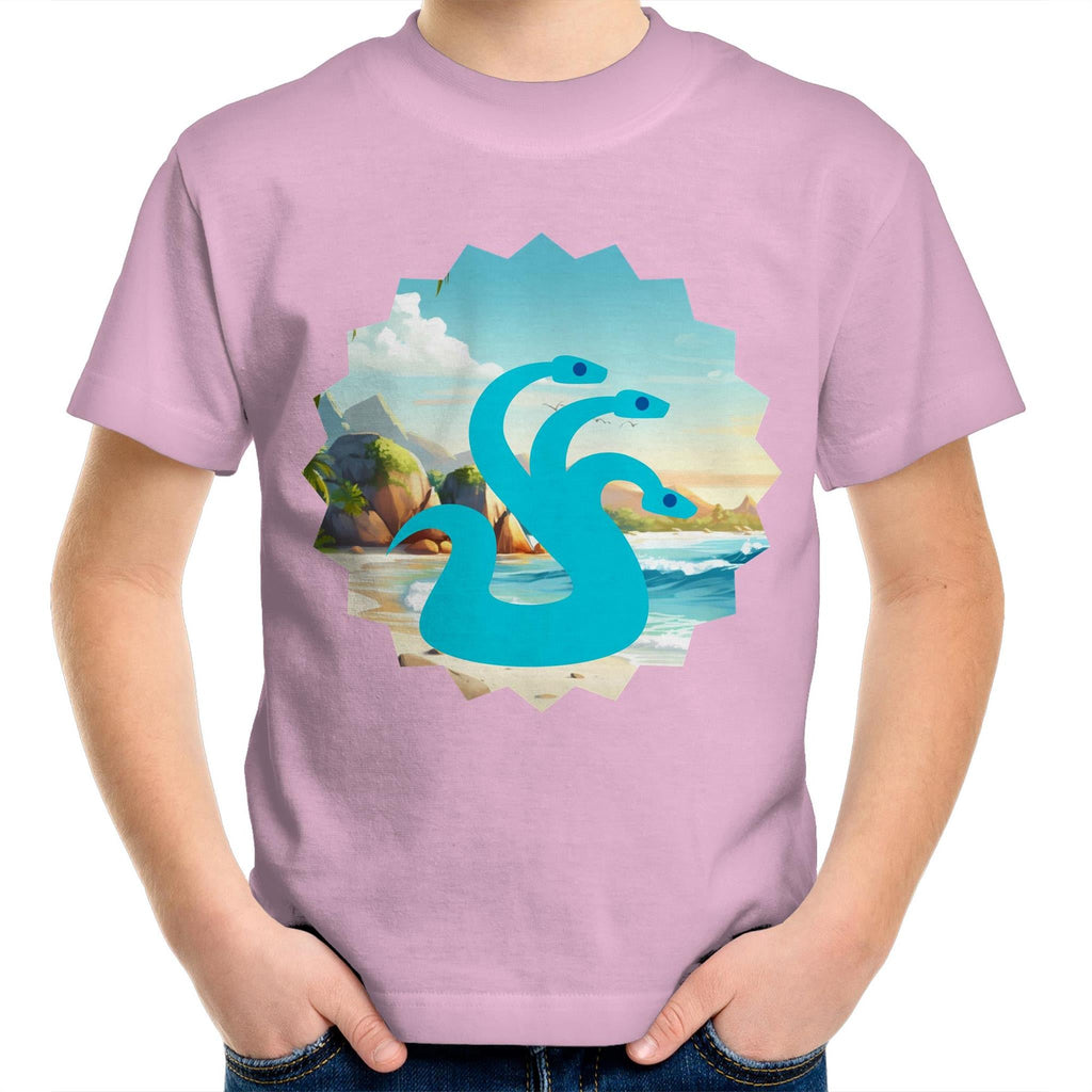 Beach Hydra AS Colour Kids Youth TShirt Ogo Merch