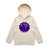Shining Purple Dragon AS Colour Youth Supply Hood Ogo Merch