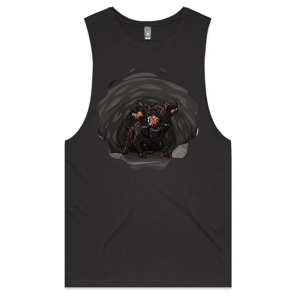 Cave Cerberus AS Colour Barnard Mens Tank Top Tee Ogo Merch