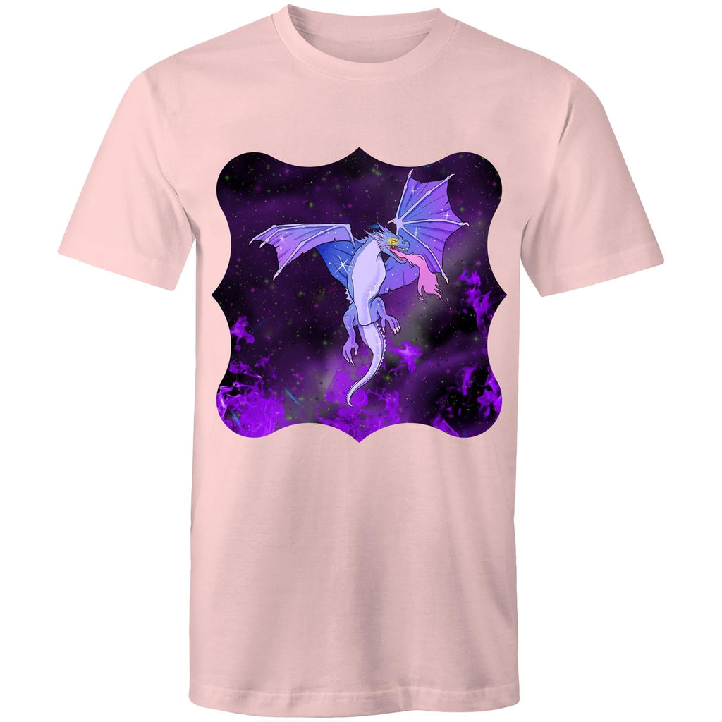 Purple Dragon AS Colour Staple Mens TShirt Ogo Merch