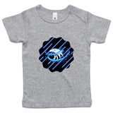 Blue Swirl Eagle AS Colour - Infant Wee Tee Ogo Merch