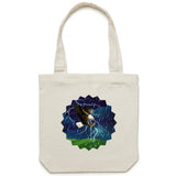 Lightning Eagle AS Colour - Carrie - Canvas Tote Bag Ogo Merch