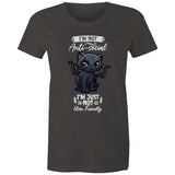 Antisocial Cat Monster AS Colour - Women's Maple Tee Ogo Merch