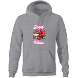 Good Vibes Turtle AS Colour Stencil - Pocket Hoodie Sweatshirt Ogo Merch