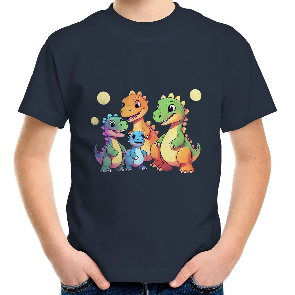 Baby Dinosaurs AS Colour Kids Youth TShirt Ogo Merch