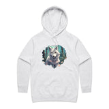 Wolf Print AS Colour - Women's Supply Hood Ogo Merch