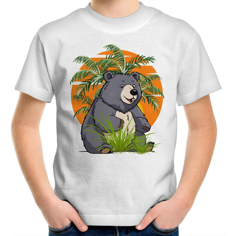 Bear AS Colour Kids Youth T-Shirt Ogo Merch