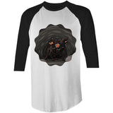 Cave Cerberus AS Colour Raglan 3/4 Sleeve TShirt
