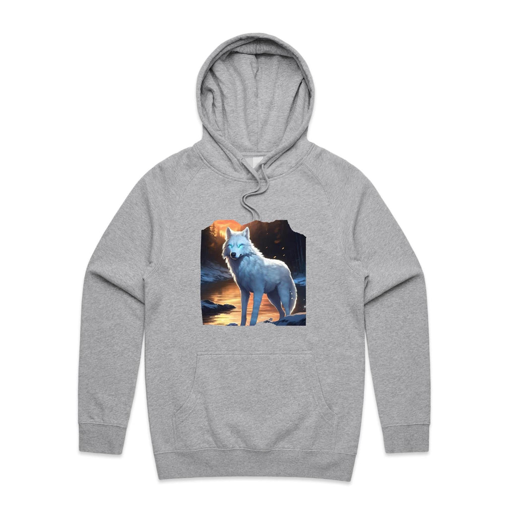 White Wolf AS Colour - Supply Hood Ogo Merch