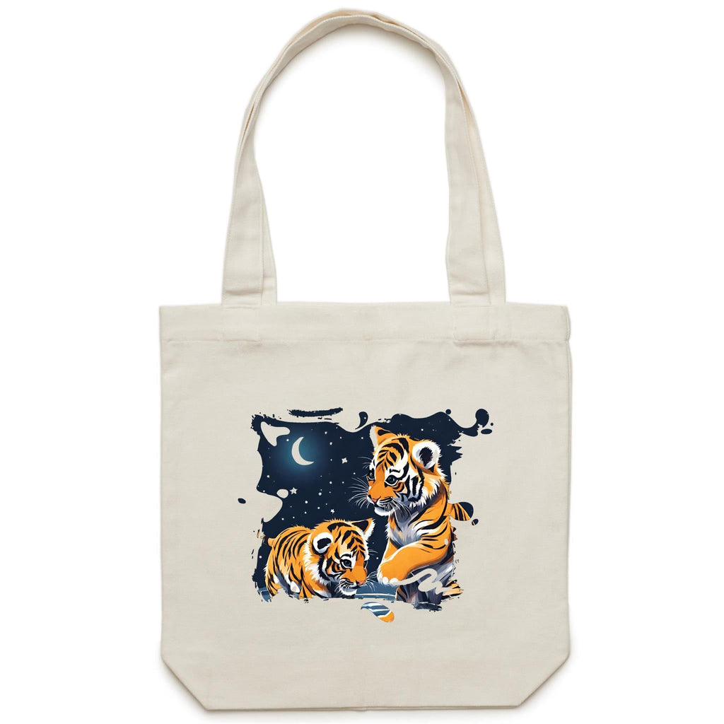 Tigers AS Colour - Carrie - Canvas Tote Bag Ogo Merch
