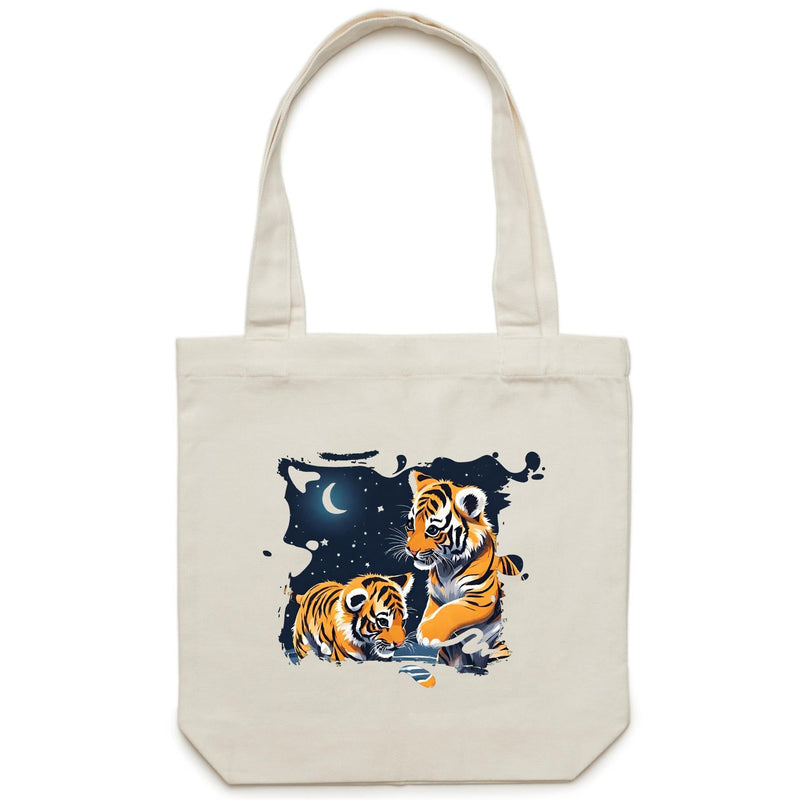 Tigers AS Colour - Carrie - Canvas Tote Bag Ogo Merch