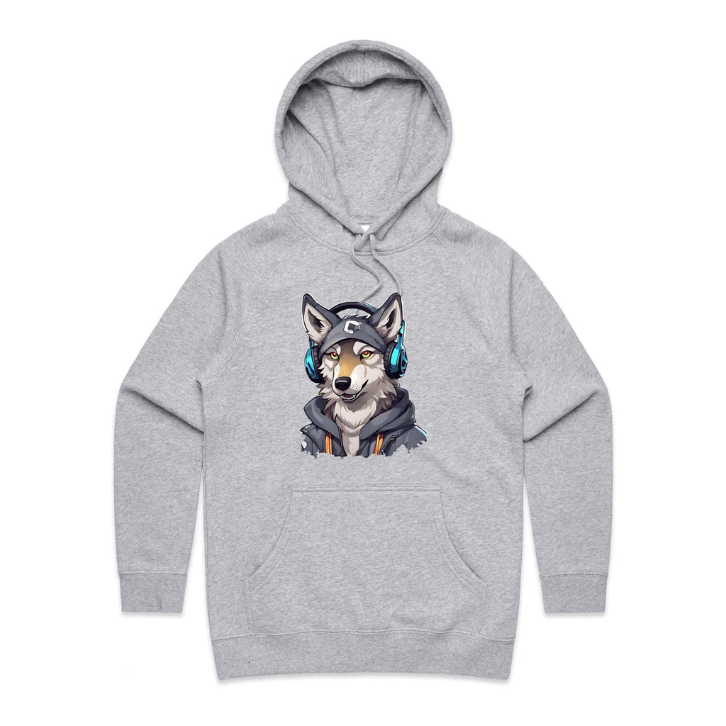 Gaming Wolf AS Colour Women's Supply Hood Ogo Merch