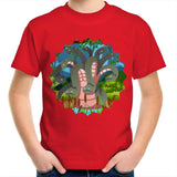 Swamp Hydra AS Colour Kids Youth TShirt Ogo Merch