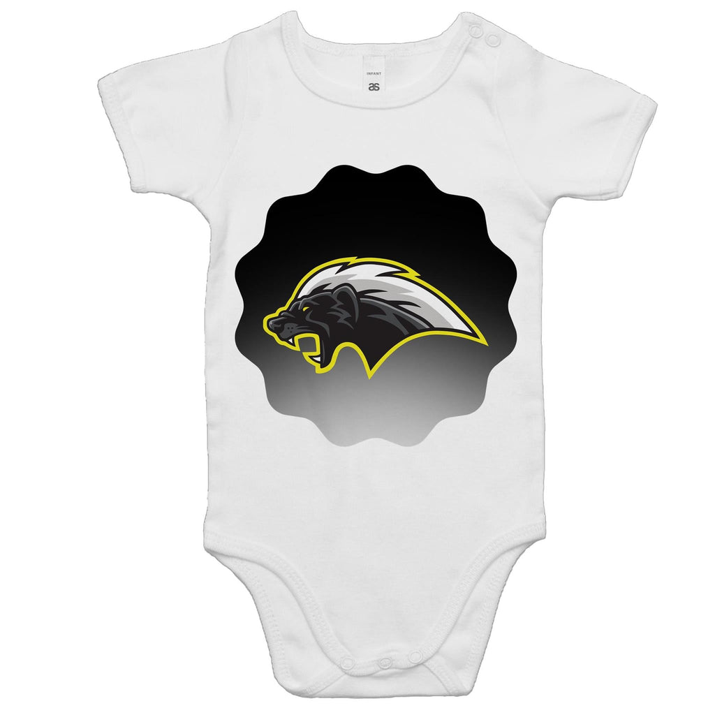 Honey Badger AS Colour Mini Me Baby Onesie Romper Ogo Merch