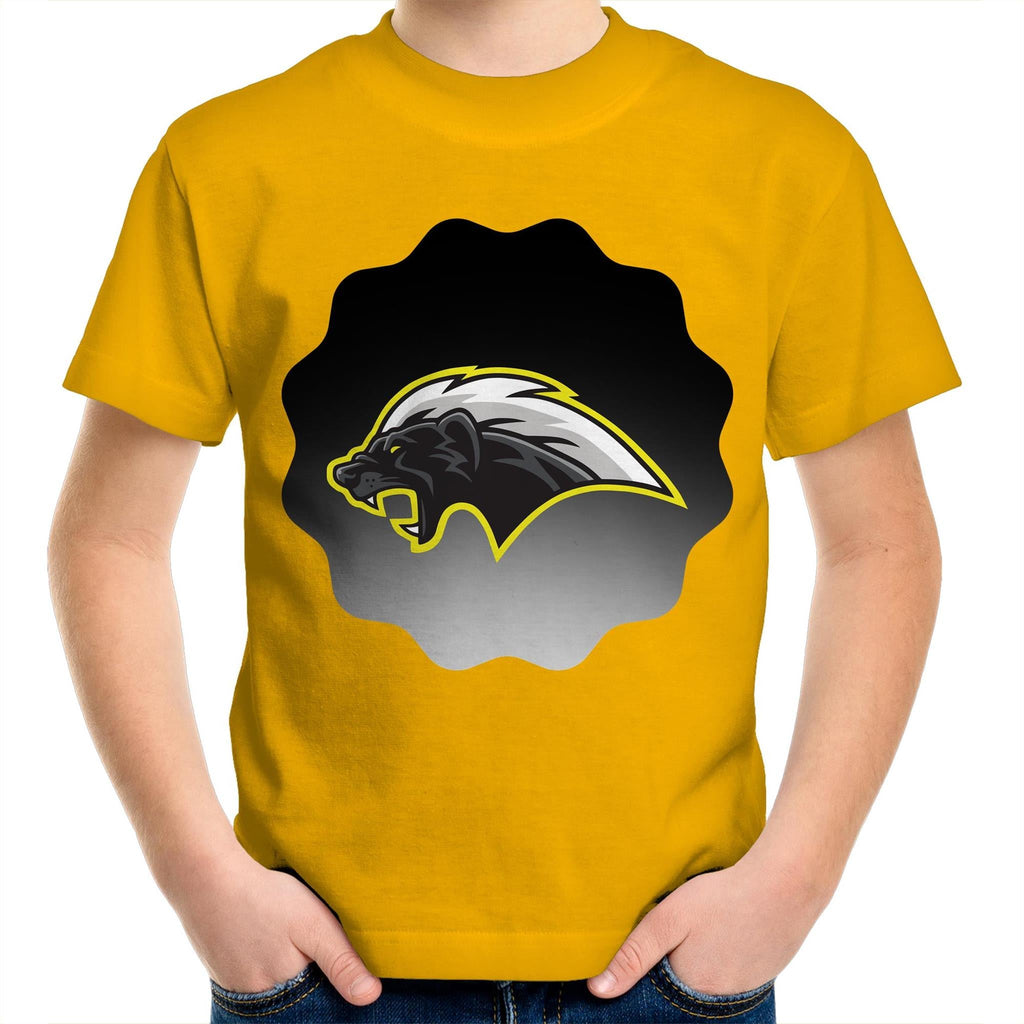 Honey Badger AS Colour Kids Youth TShirt Ogo Merch