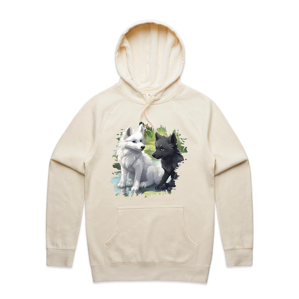 Two Wolves AS Colour Supply Hood Ogo Merch