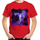 Purple Dragon AS Colour Kids Youth TShirt Ogo Merch