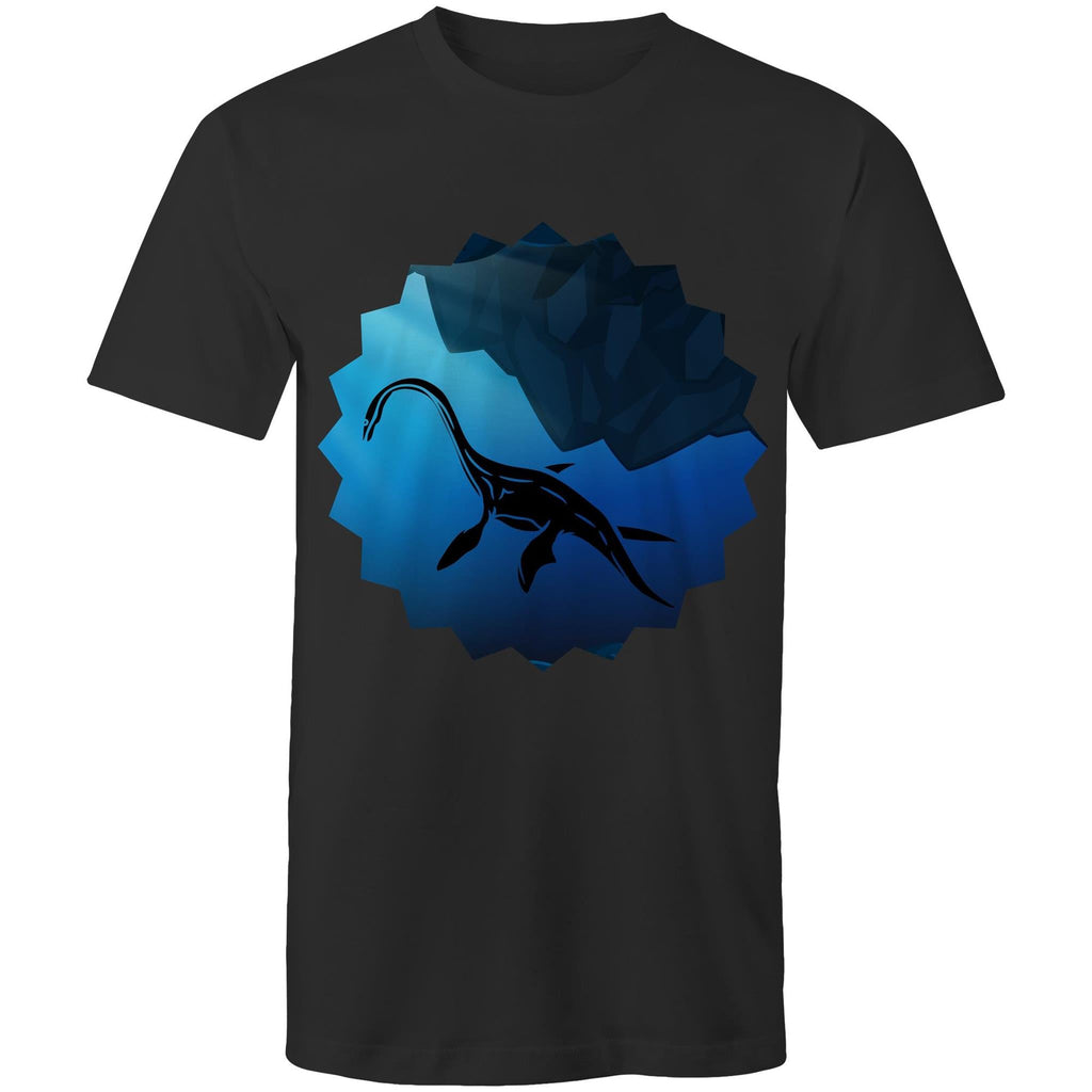 Plesiosaur AS Colour Staple Mens TShirt Ogo Merch