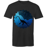 Plesiosaur AS Colour Staple Mens TShirt Ogo Merch