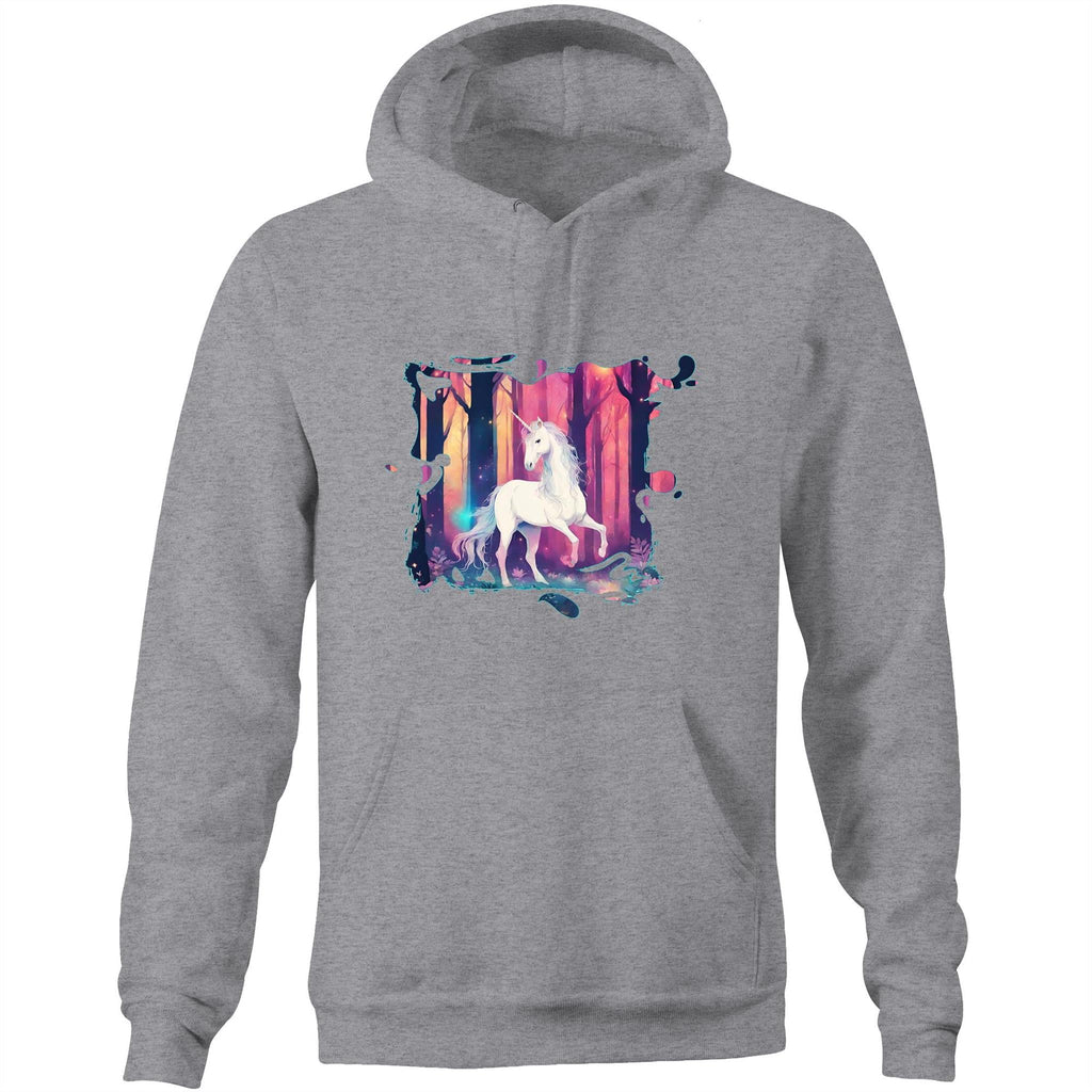 Unicorn AS Colour Stencil Pocket Hoodie Sweatshirt Ogo Merch