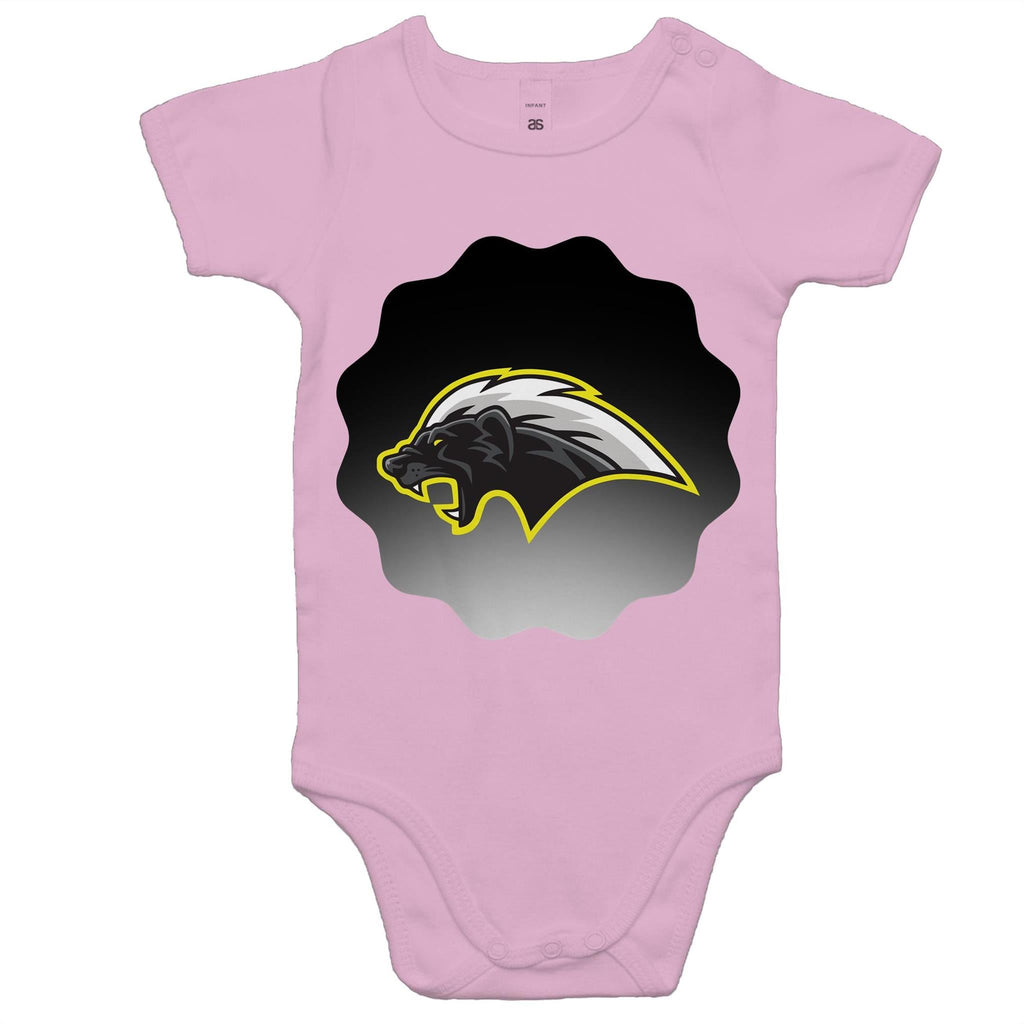 Honey Badger AS Colour Mini Me Baby Onesie Romper Ogo Merch