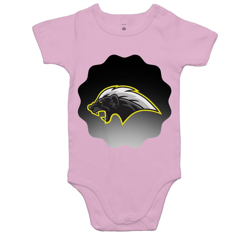 Honey Badger AS Colour Mini Me Baby Onesie Romper Ogo Merch