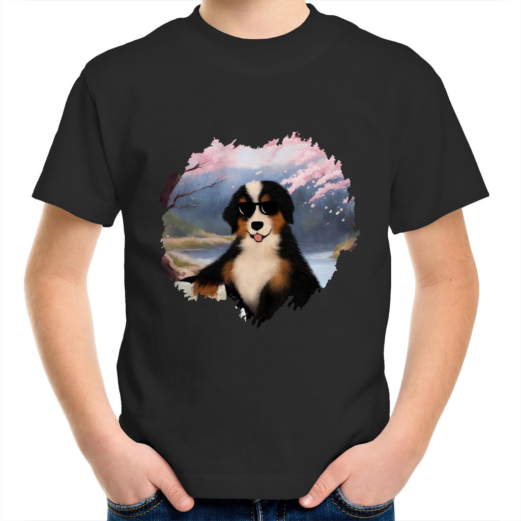 Cool Dog AS Colour Kids Youth Tshirt Ogo Merch