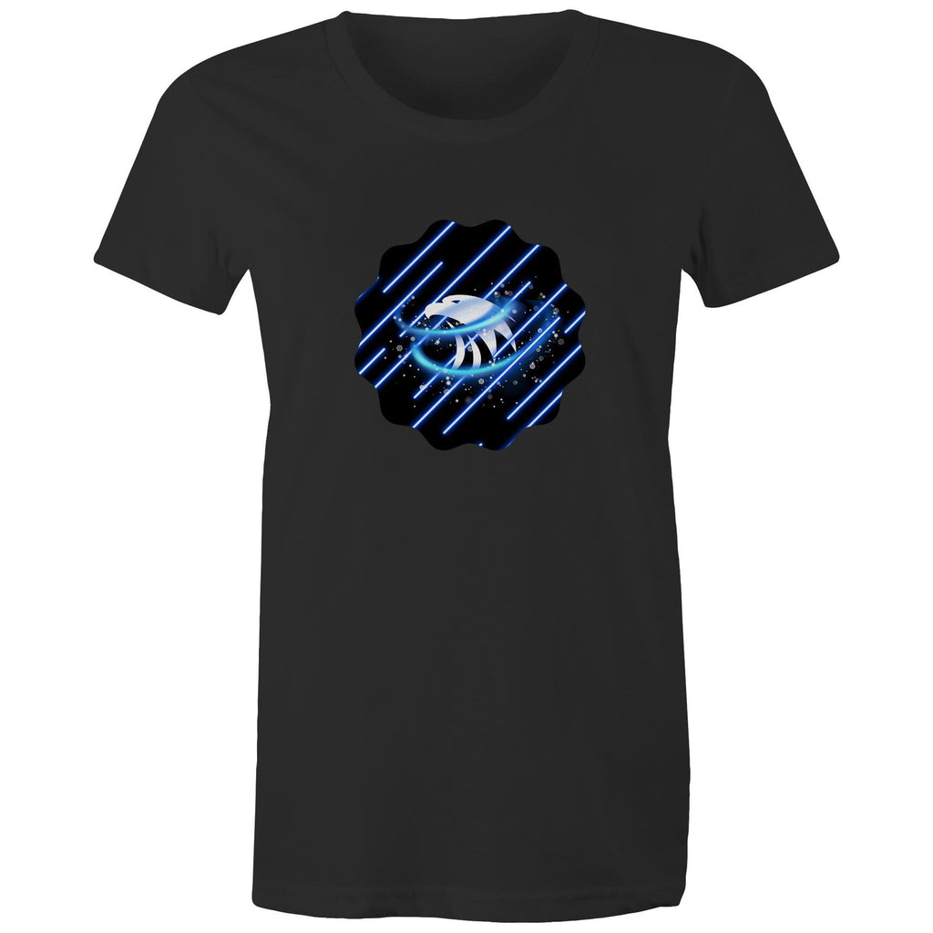 Blue Swirl Eagle AS Colour - Women's Maple Tee Ogo Merch
