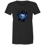 Blue Swirl Eagle AS Colour - Women's Maple Tee Ogo Merch