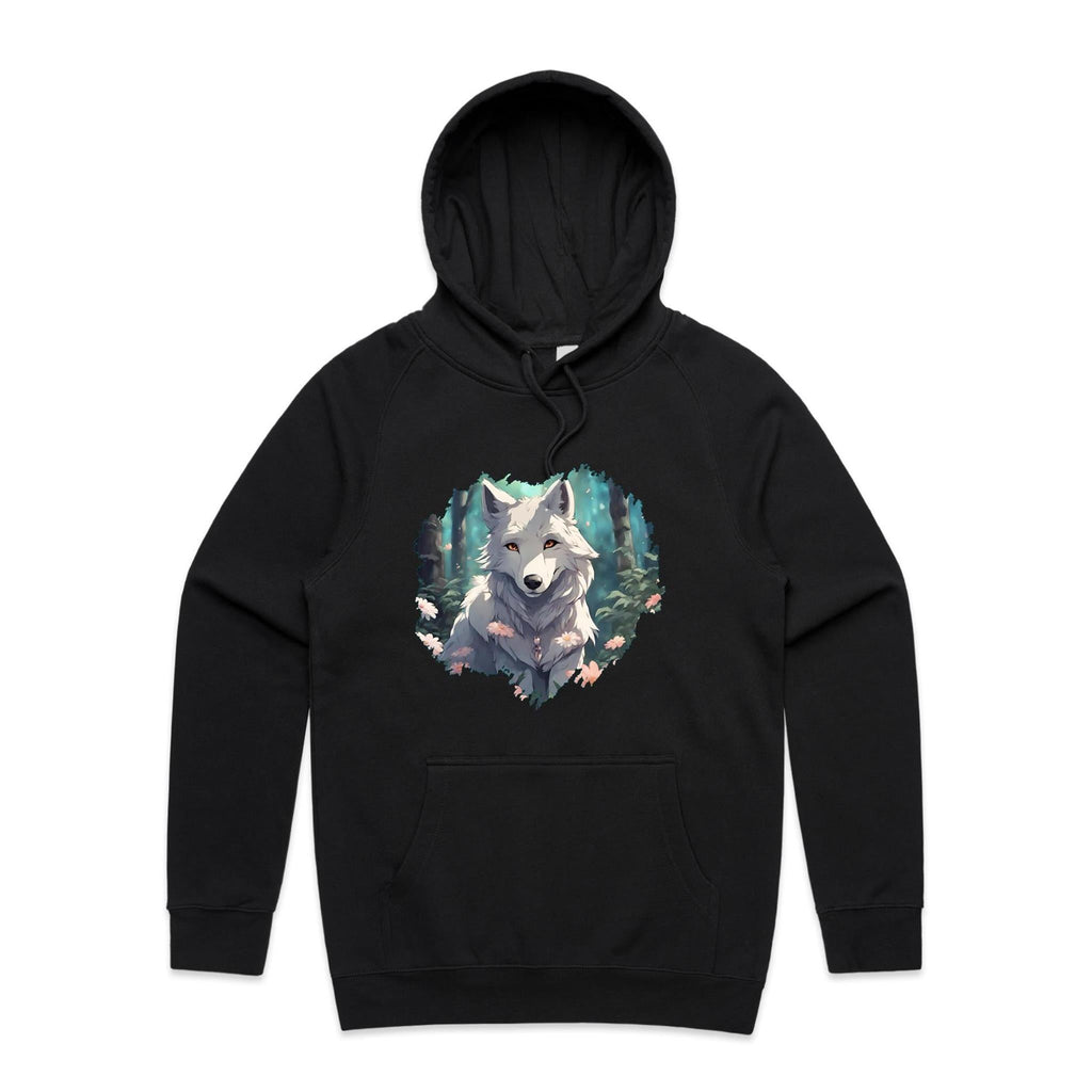 Wolf Print AS Colour Supply Hood Ogo Merch