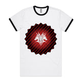 Glowing Cerberus AS Colour Staple Ringer Tee Ogo Merch