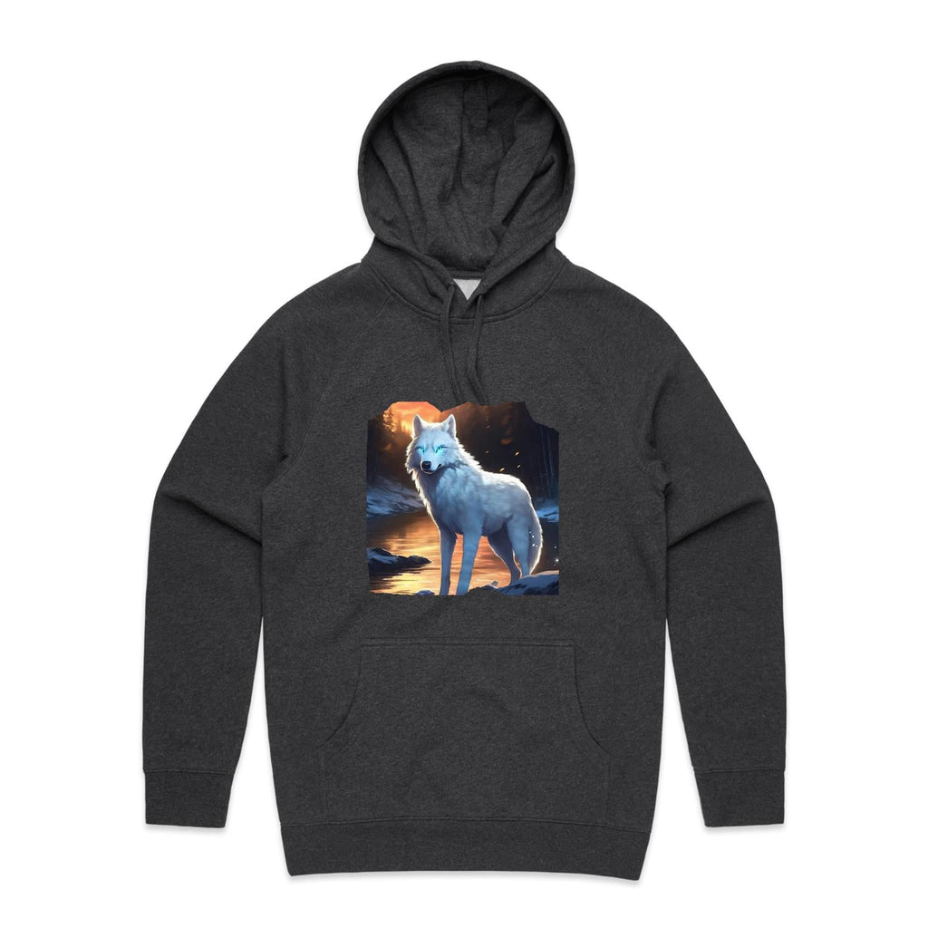 White Wolf AS Colour - Supply Hood Ogo Merch