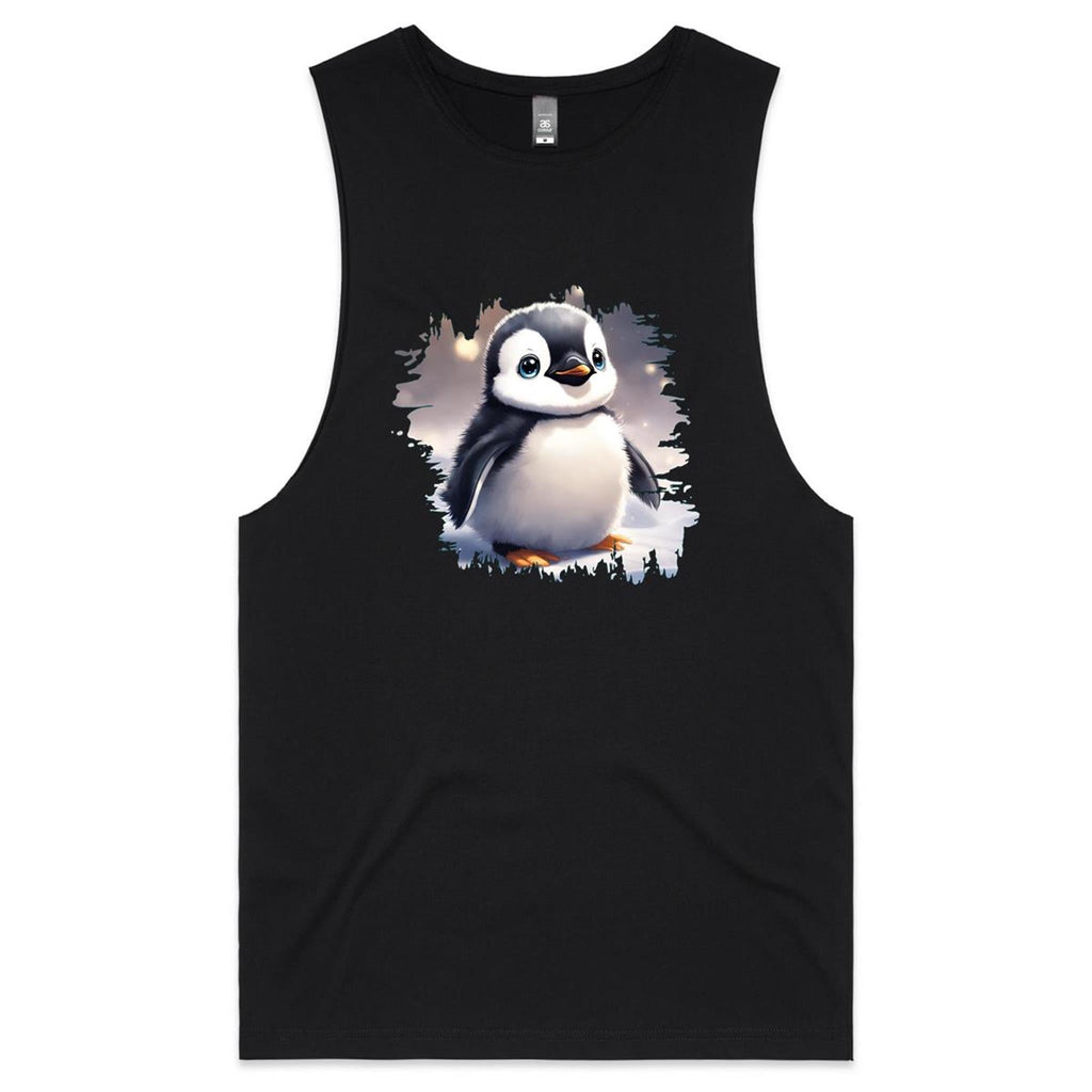 Penguin AS Colour Barnard Mens Tank Top Tee Ogo Merch