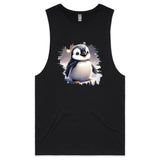 Penguin AS Colour Barnard Mens Tank Top Tee Ogo Merch