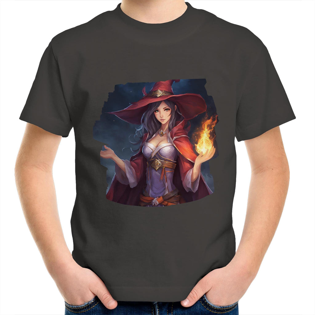 Witch AS Colour Kids Youth T-Shirt Ogo Merch