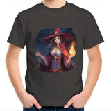 Witch AS Colour Kids Youth T-Shirt Ogo Merch