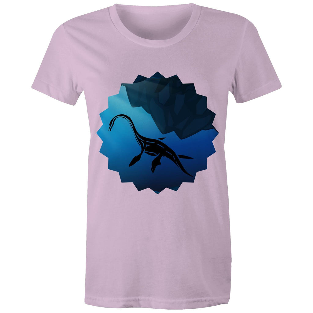 Plesiosaur AS Colour Women's Maple Tee Ogo Merch
