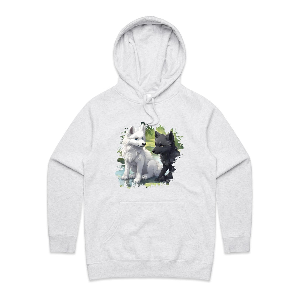 Two Wolves AS Colour Women's Supply Hood Ogo Merch