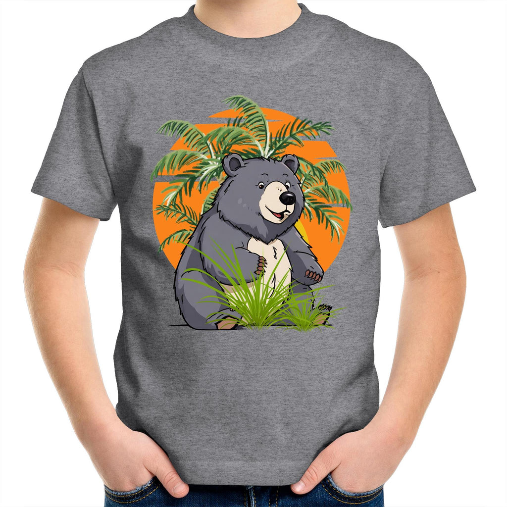 Bear AS Colour Kids Youth T-Shirt Ogo Merch